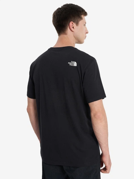 Koszulka męska basic The North Face NF0A8A6CJK31 XL Czarna - obraz 2