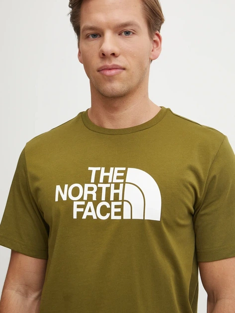 Koszulka męska basic The North Face NF0A8A6CTOE1 M Zielona - obraz 3