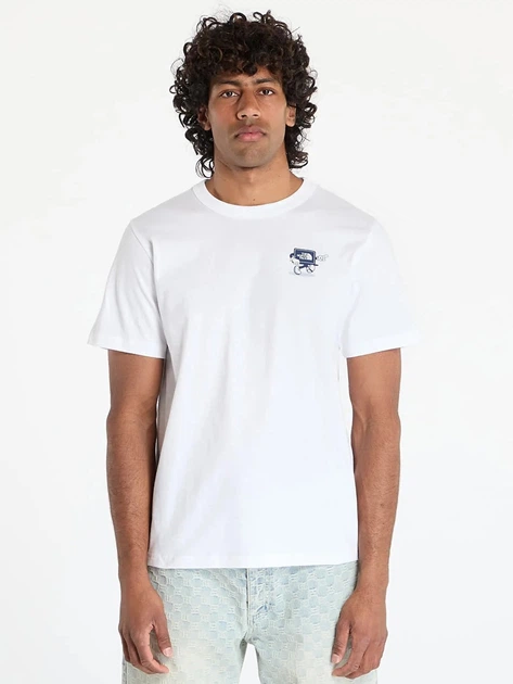 Футболка довга бавовняна чоловіча The North Face NF0A8C30FN41 S Біла (800070337310) - зображення 1