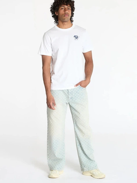 Футболка довга бавовняна чоловіча The North Face NF0A8C30FN41 S Біла (800070337310) - зображення 3