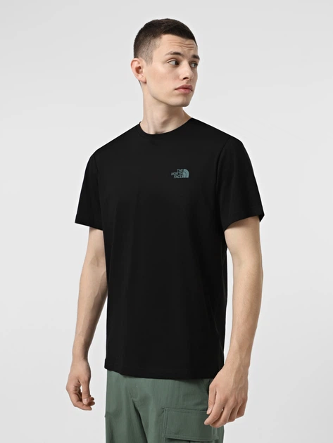 Koszulka męska bawełniana The North Face NF0A8C4U9431 S Czarna - obraz 1