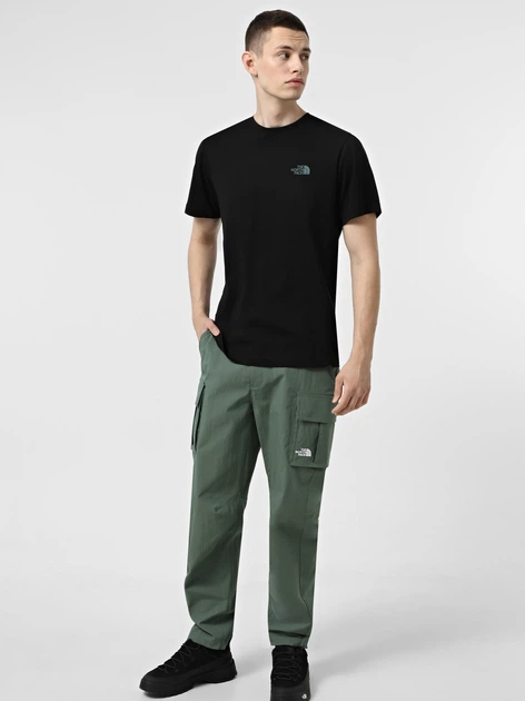 Футболка довга бавовняна чоловіча The North Face NF0A8C4U9431 L Чорна (800070337316) - зображення 3