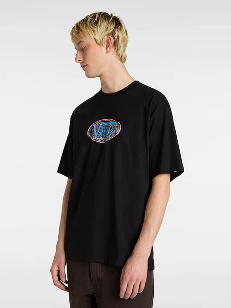 Koszulka męska bawełniana Vans VN000NHWBLK1 XL Czarna - obraz 1