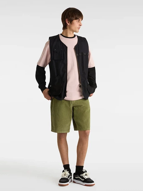 Koszulka męska bawełniana Vans VN000P50O3N1 XL Jasnoróżowa - obraz 3