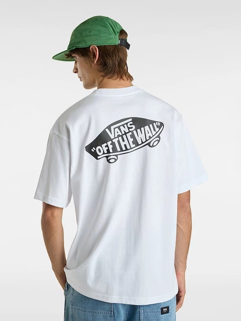 Koszulka męska bawełniana Vans VN000P50YB21 M Biała - obraz 2
