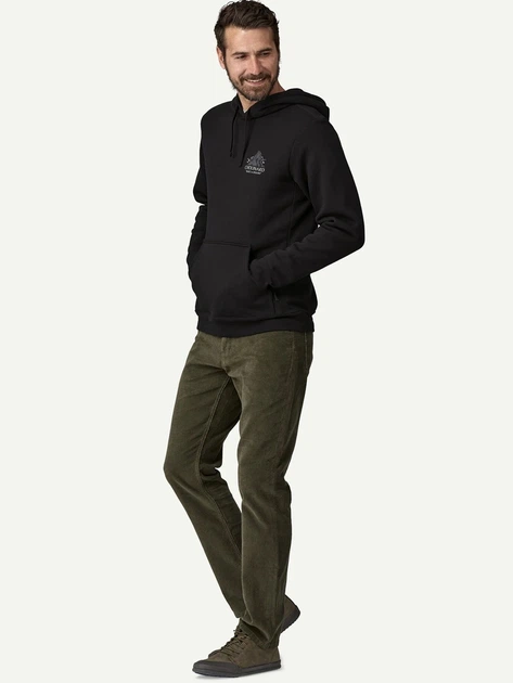 Bluza męska z kapturem kangurka Patagonia 39700-BLK S Czarna - obraz 3