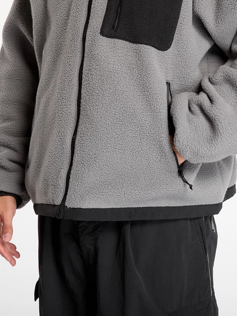 Куртка двостороння Шерпа демісезонна чоловіча The North Face NF0A89GTWOO1 L Сірий/Чорний (800070347983) - зображення 7