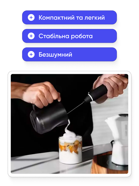 Вспениватель молока (капучинатор) Sokany SK1772B - изображение 3