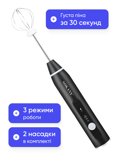 Вспениватель молока (капучинатор) Sokany SK1772B - изображение 7