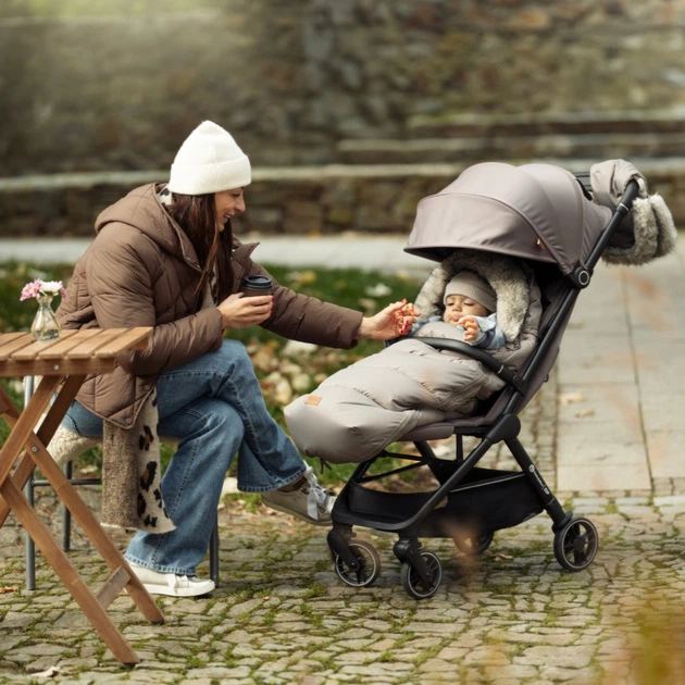 Śpiworek zimowy Petite&Mars Comfy 4 w 1 Forever Black (8596202002673) - obraz 7