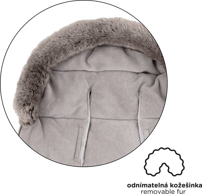 Śpiworek zimowy Petite&Mars Comfy 4 w 1 Champagne Shower (8596202007265) - obraz 16