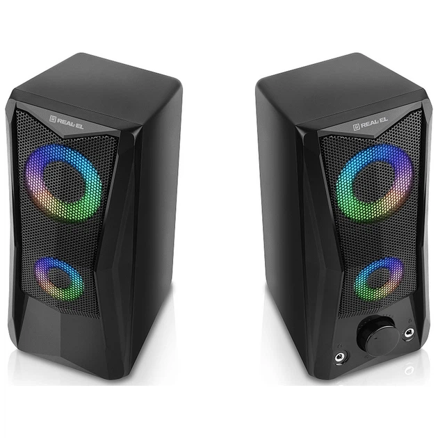 Акустична система REAL-EL S-107 USB Black (EL121100017) - изображение 4
