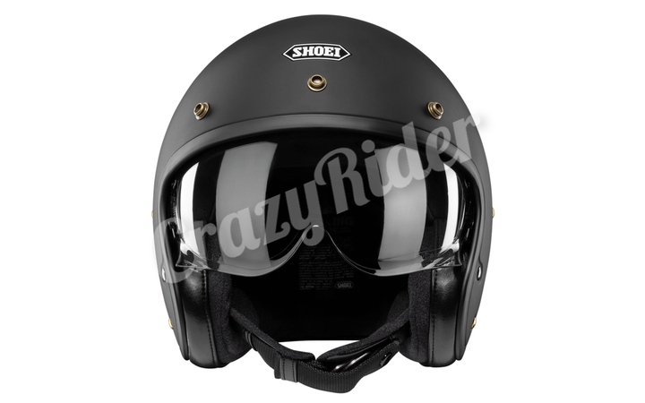 Шлем (полулицевик) SHOEI J.O2 Matt Black M - изображение 3