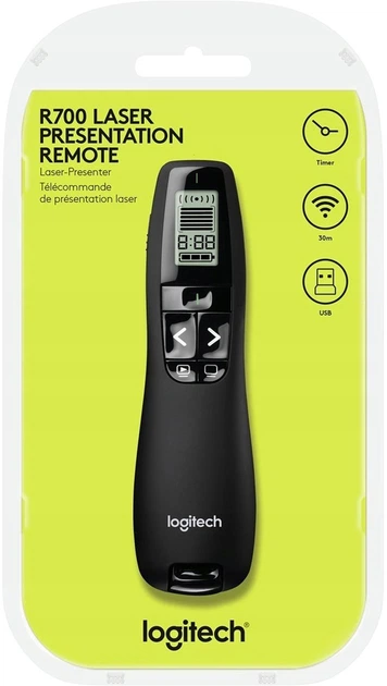 Презентер Logitech Professional Presenter R700 (910-003506) - зображення 3