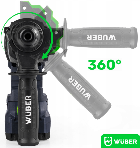 Дрель ударная аккумуляторная 1000Вт 20В Wuber - изображение 6