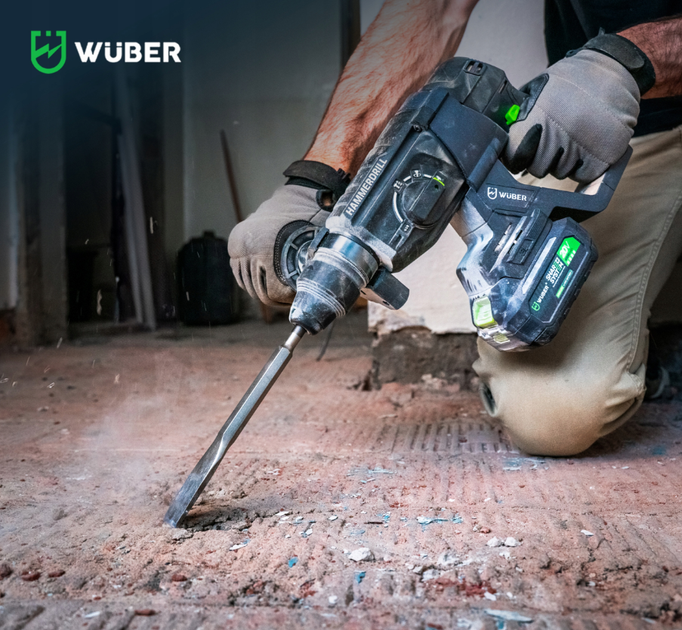 Дрель ударная аккумуляторная 1000Вт 20В Wuber - изображение 10