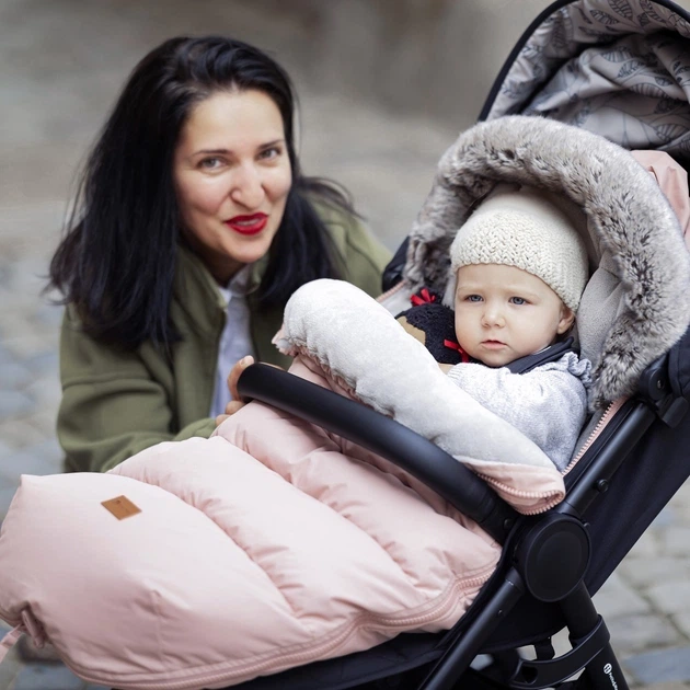 Śpiworek zimowy Petite&Mars Comfy 4 w 1 Rose Petal (8596202010531) - obraz 9