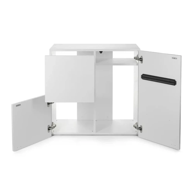 Szafka do akwarium AQUAEL 132361 premium 80 x 35 x 78 cm biała (5905546341424) - obraz 4
