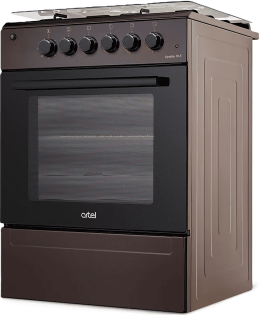Газовая плита с газовой духовкой Artel APETITO 10-G Brown - изображение 3