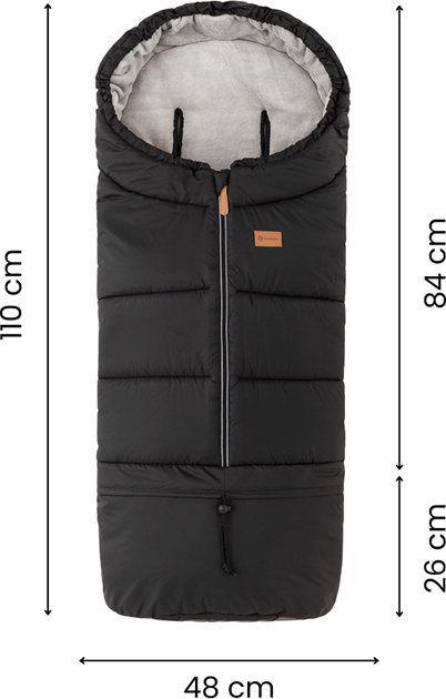 Śpiworek zimowy Petite&Mars Jibot 3 w 1 Dusty Pink (8596202002635) - obraz 6