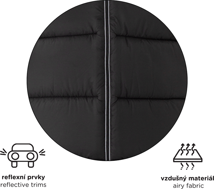 Śpiworek zimowy Petite&Mars Jibot 3 w 1 Ink Black (8595640905096) - obraz 12