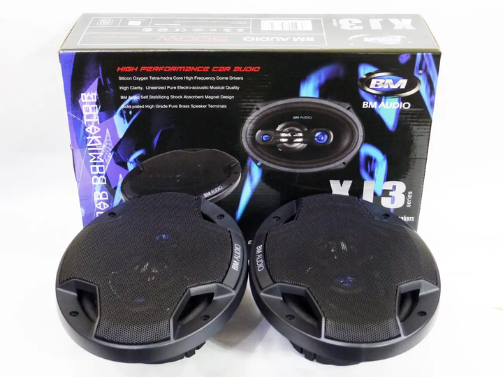 Автоакустика 6" x 9" (15 x 23 см) 500W 4-х смугові колонки овальні динаміки BOSCHMANN XJ3-996B - изображение 6