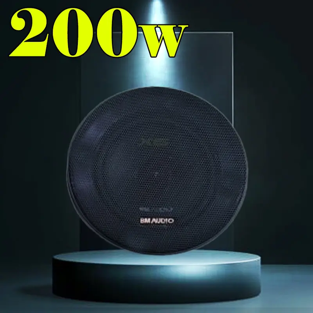 Автоакустика 5" (13 см) 200W 2-х смугові колонки круги динаміки BOSCHMANN BM Audio F-528-X6 - Фото 5 Автоакустика 5" (13 см) 200W 2-х смугові колонки круги динаміки BOSCHMANN BM Audio F-528-X6 - изображение 5
