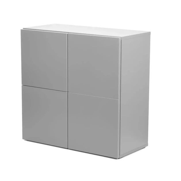 Szafka do akwarium AQUAEL 132381 premium 80 x 35 x 78 cm szara (5905546341592) - obraz 2