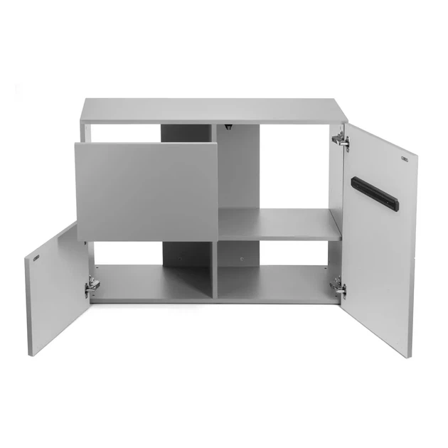 Szafka do akwarium AQUAEL 132382 premium 100 x 40 x 78 cm Szara (5905546341608) - obraz 5