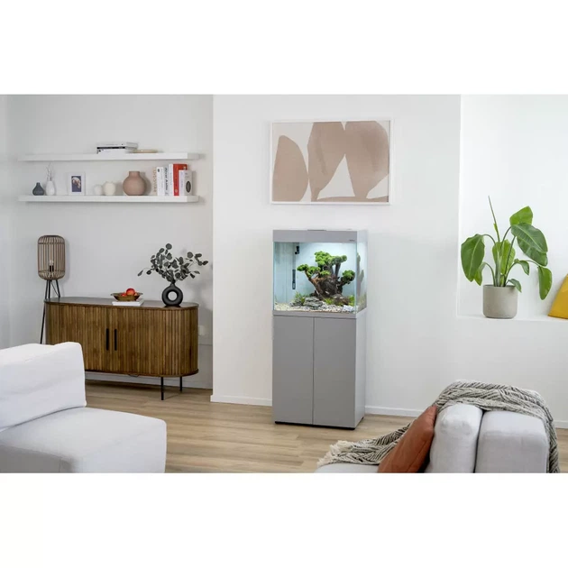 Szafka do akwarium AQUAEL 132636 z drzwiami 80.5 x 35.3 x 80 cm szara (5905546342377) - obraz 6