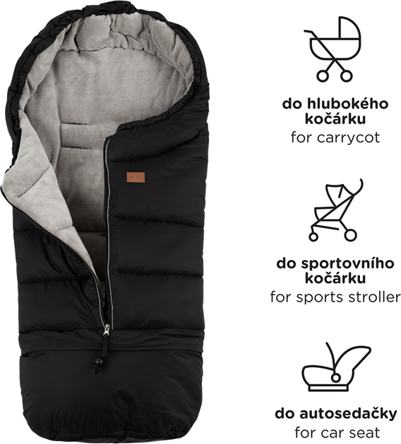 Śpiworek zimowy Petite&Mars Jibot 3 w 1 Sweet Toffee (8596202007203) - obraz 7