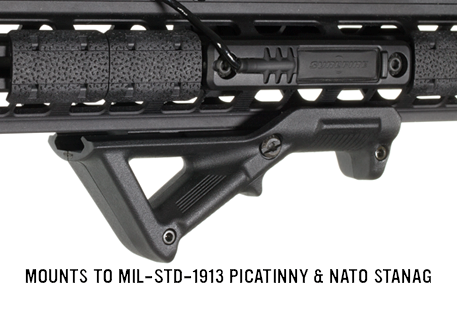 MAG411-BLK Рукоятка перенесення вогню Magpul AFG 1913 Picatinny - Black - Фото 5 MAG411-BLK Рукоятка перенесення вогню Magpul AFG 1913 Picatinny - Black - зображення 5