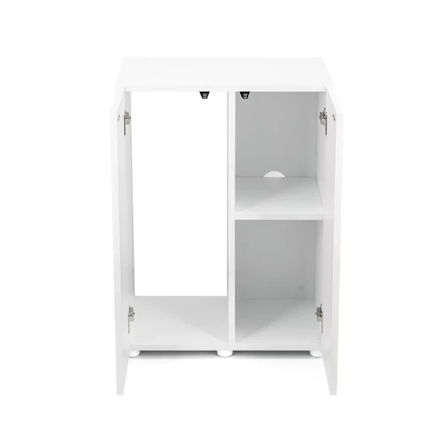 Szafka do akwarium AQUAEL 132643 z drzwiami 61 x 41 x 80 cm Biała (5905546342407) - obraz 2
