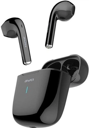 Słuchawki Awei T26 TWS Black (AWEI016BLK) - obraz 1