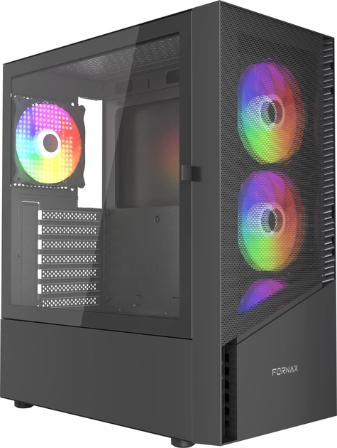 Obudowa Gembird Fornax 4300 Black (CCC-FC-4300) - obraz 8