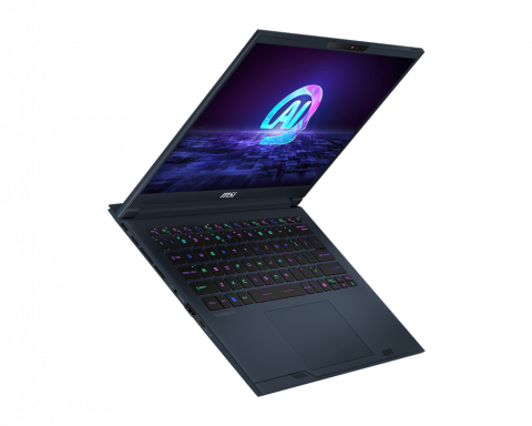 Ноутбук MSI Stealth 14 AI Studio (A1VFG-06322) Star Blue - Фото 2 Ноутбук MSI Stealth 14 AI Studio (A1VFG-06322) Star Blue - изображение 2