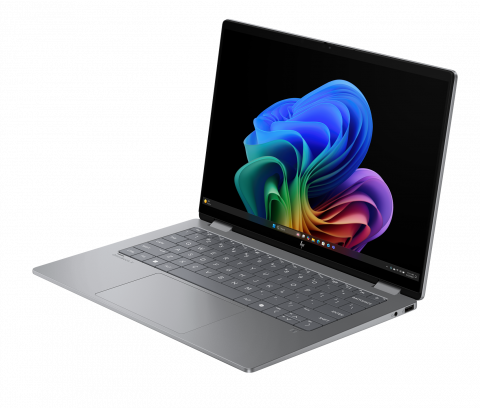 Ноутбук HP OmniBook X Flip 2-in-1 14-fk0013dx (B5UJ0UA) Meteor Silver - изображение 2