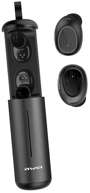 Słuchawki Awei T55 TWS Black (AWEI017BLK) - obraz 4