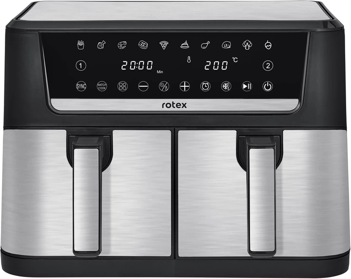 Мультипечь Rotex ROM1210-2XL MultiFry DUO – фото, отзывы