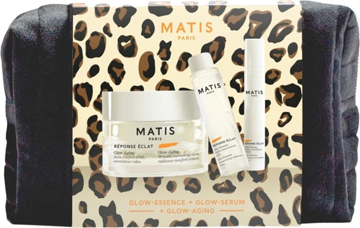 Набір для догляду за обличчям Matis Response Éclat Glow Крем 50 мл + Сироватка 5 мл + Освітлювальний бальзам для шкіри 30 мл (3579209010587) - зображення 1