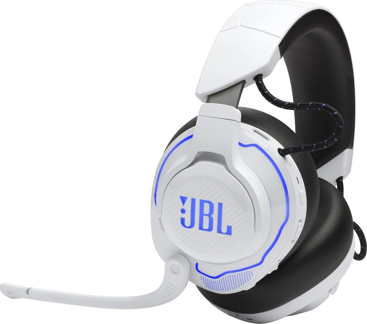 Навушники JBL Quantum 910P Console Wireless (JBLQ910PWLWHTBLU) - зображення 2