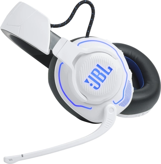 Навушники JBL Quantum 910P Console Wireless (JBLQ910PWLWHTBLU) - зображення 12