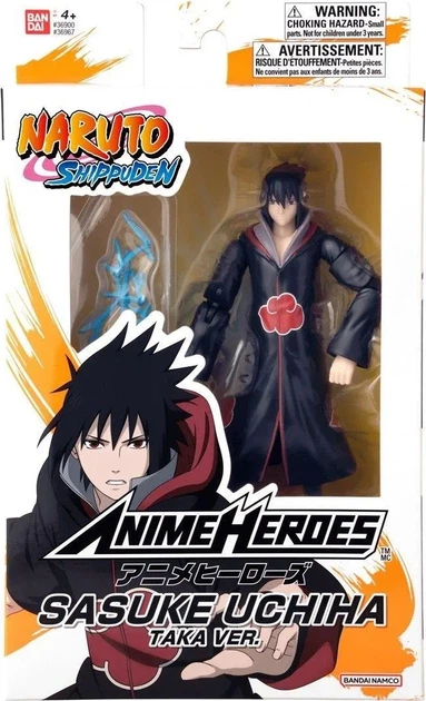Фігурка Bandai Anime Heroes Naruto Sasuke 17 см 36967 (3296580369676) - зображення 1