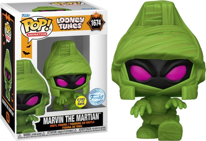 Figurka Funko Pop Animation Looney Tunes Marvin the Martian 10 cm 82174 (889698821742) - obraz 2