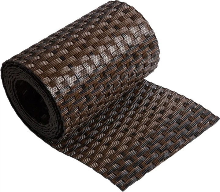 Парканна стрічка Kadax 19 x 255 см Чорно-коричнева (K2886) - зображення 1