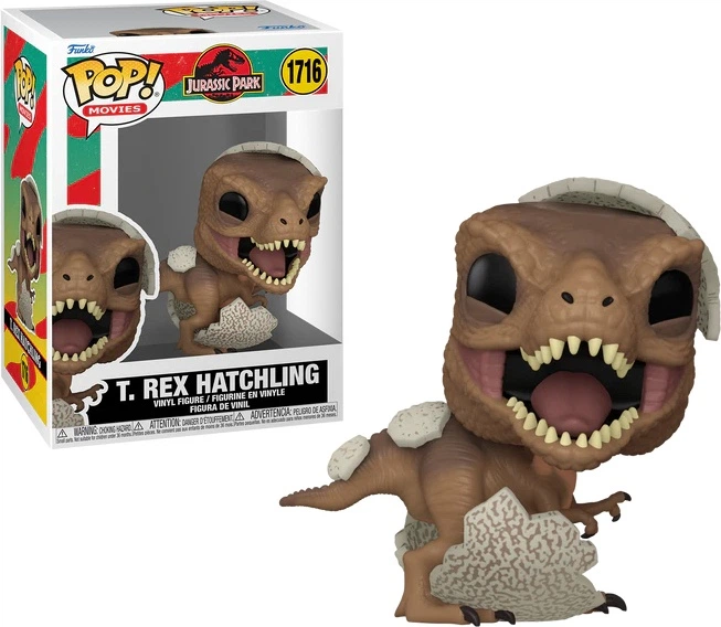 Фігурка Funko Pop Movies Jurassic Park Tyrannosaurus Rex Hatchling 9.5 см 75986 (889698759861) - зображення 2