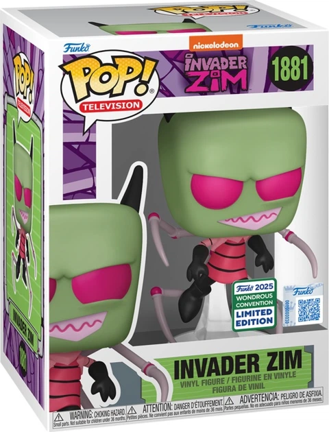 Фігурка Funko Pop Television Invader Zip 12 см 85291 (889698852913) - зображення 1