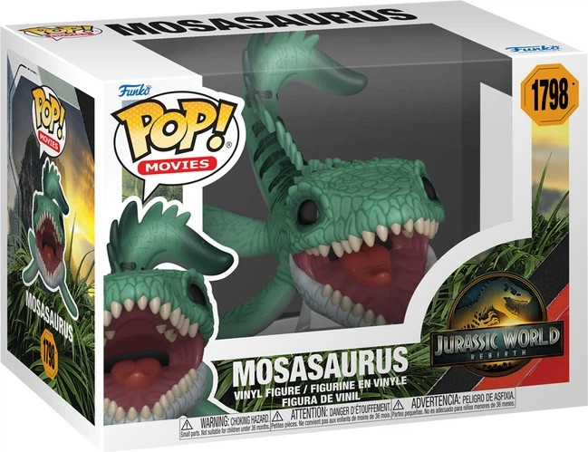 Figurka Funko Pop Movies Jurassic World Rebirth Mosasaurus 9 cm 86659 (889698866590) - obraz 1