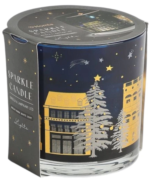Świeca dekoracyjna Homla Sparkle miasteczko 115 g (5906496719202) - obraz 3