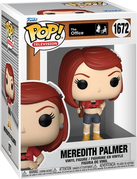 Фігурка Funko Pop Television The Office Meredith Palmer 10 см 75678 (889698756785) - зображення 1